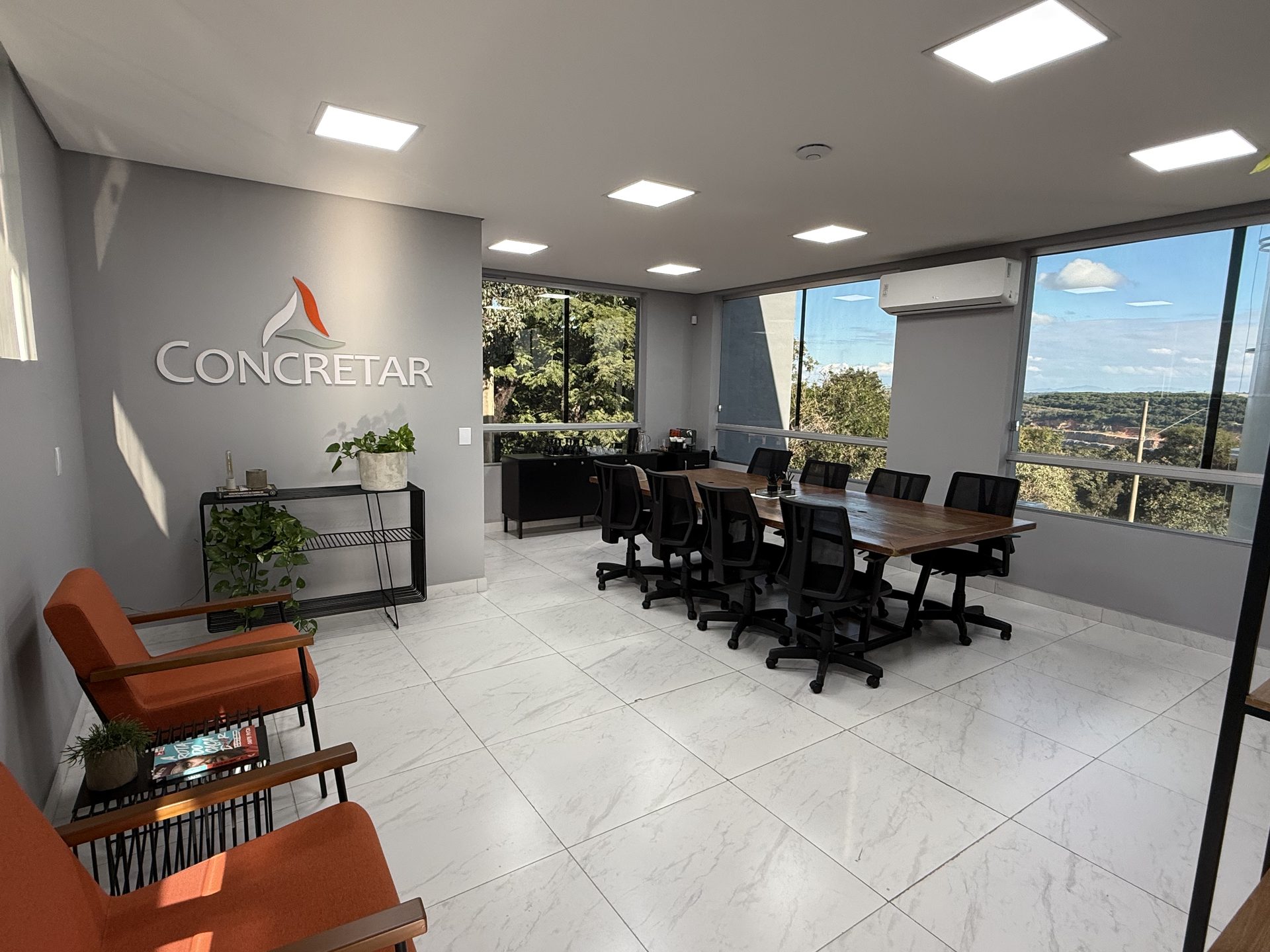 Sede da Concretar - área administrativa